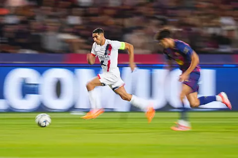 دقيقة بدقيقة.. برشلونة 1-0 باريس سان جيرمان.. هدف التقدم 